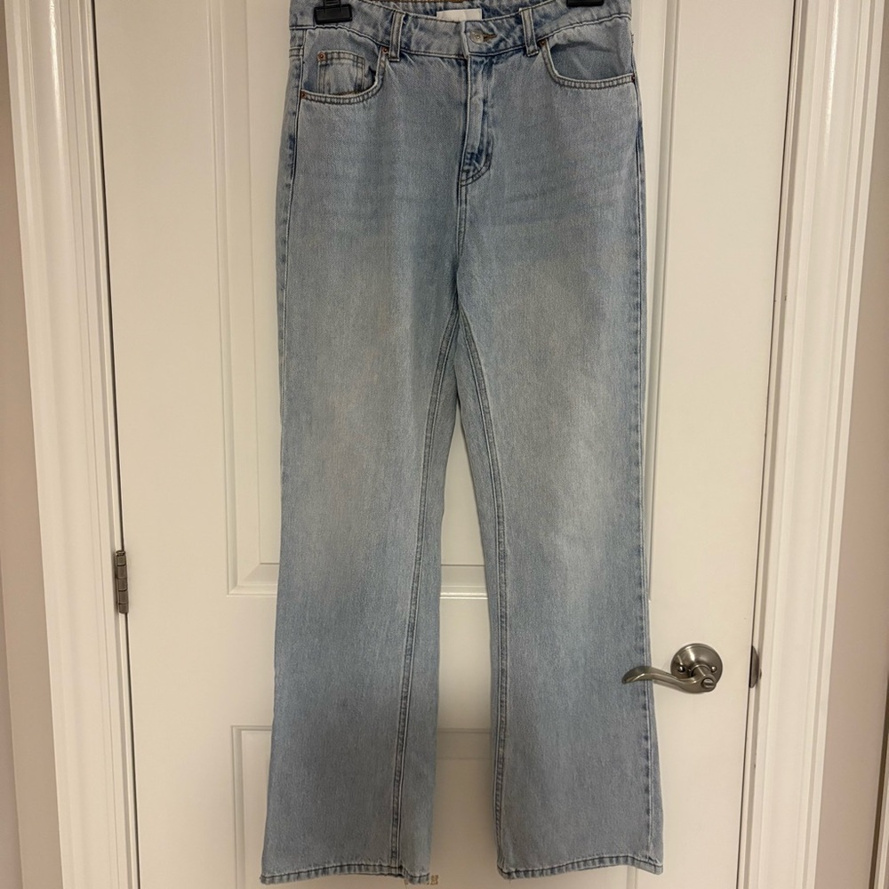 H&M Light Blue Bootcut Jeans